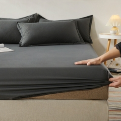 Folha de cama com faixa elástica