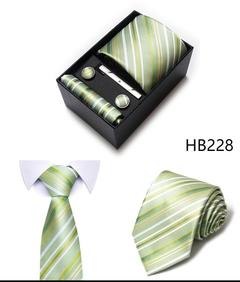 Conjunto de gravata de seda - comprar online