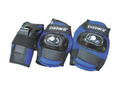 SET DE PROTECTORES DE PATINES AZUL / M