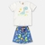 PIJAMA CAMISETA COM BERMUDA EM SUEDINE | UP BABY - comprar online