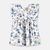 VESTIDO FLORAL AZUL | UP BABY - comprar online