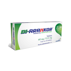 DI-ARAHKOR 60/12.5MG - TAB - 20