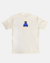 T-shirt Oversized Bear Blue Costas Off White