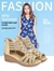 Sandalias Fashion femininas peep toe (Produto importado) na internet