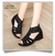 Sandalias Fashion femininas peep toe (Produto importado)