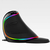 mouse ergonômico vertical caracol snail RGB com fio manual (Produto importado) - loja online