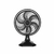 Ventilador De Mesa/parede 2 Em 1 Maxx Force 150w 6p 40cm 127v Bvt400 Preto Britania