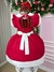 Vestido Infantil Camile Vermelho - Natal (VESTBNHAMILAVRLHO) - comprar online