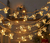 Enfeite arvore de natal Floco De Neve LED String Luzes, Alce Estrela String Luzes (Produto importado)