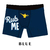 Cueca esportiva masculina, Boxers com impressão de letras rub me (Produto importado) - comprar online