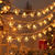 Enfeite arvore de natal Floco De Neve LED String Luzes, Alce Estrela String Luzes (Produto importado) - loja online