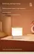 Luminaria de cabeceira led touch night light, atmosfera quente (Produto importado) na internet