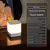 Luminaria de cabeceira led touch night light, atmosfera quente (Produto importado)