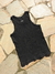 VVD #1 Embroidered Ribbed Tank Top - comprar online