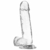 Dildo Transparente 19 CM