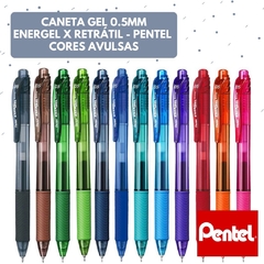 Caneta Pentel Energel BL107 - 0.5 e 0.7