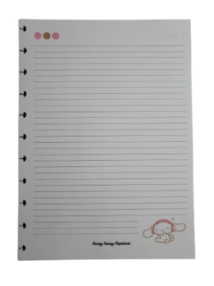 Refil Cinnamoroll para Caderno de Disco - Honey Honey na internet