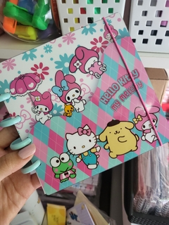 Mini Caderno de Disco Hello Kitty