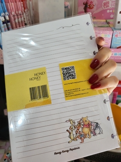 Refil Pooh para Caderno de Disco - Honey Honey - comprar online