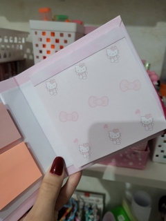 Mini Bloco Notes Hello Kitty na internet