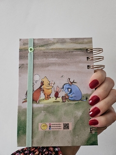 Caderneta - Coleção Winnie The Pooh - comprar online