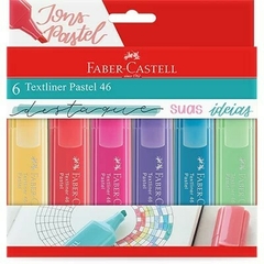 Marca Texto Textliner Pastel 46 Faber-Castell BT 6 UN