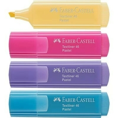 Marca Texto Textliner Pastel 46 Faber-Castell BT 4 UN - comprar online