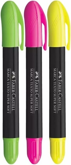 Caneta Marca Texto Super Soft Gel Faber Castell