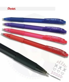 Caneta Esferográfica Ponta Fina 0.7mm Pentel Ifeel-It