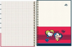 Caderno Colegial Mônica / Hello KItty - Tilibra - comprar online