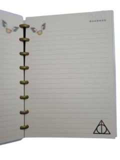 Caderno de Disco Harry Potter A5 - Honey Honey Papelaria