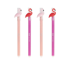 Caneta em Gel Apagável BRW Flamingo