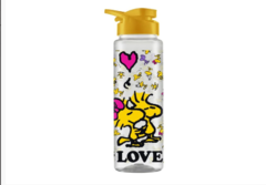 Garrafa Squeeze Woodstock Love Snoopy 750ml