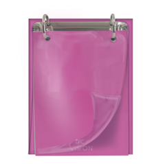 Mini Caderno Argolado Pink Vision