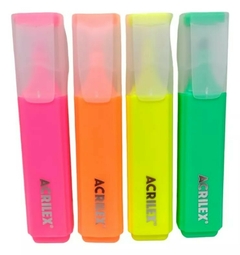 Marca Texto Fluorescente Acrilex