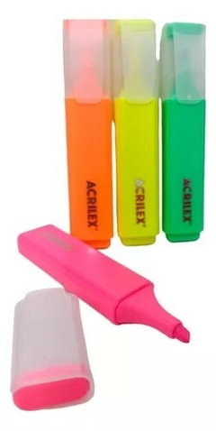 Marca Texto Fluorescente Acrilex - comprar online