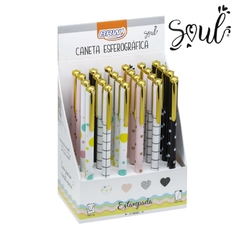 Canetas Personalizadas Esferográficas 0.7mm Soul - BRW