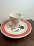 Conjunto prato e caneca mickey mouse