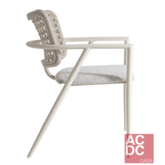 Cadeira Haifa - Alumínio - Acdc Casa Móveis e Decoração
