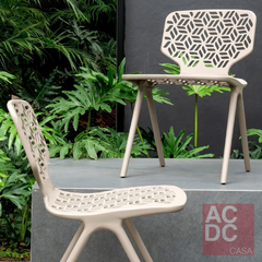 Cadeira Milão - Alumínio - Acdc Casa Móveis e Decoração