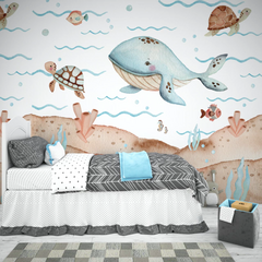 Painel Fundo Do Mar - comprar online