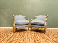 PAR DE SILLONES LUIS XV - comprar online