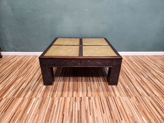 MESA DE CENTRO EN MADERA