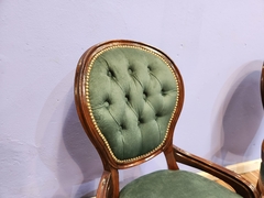 PAR DE SILLONES VICTORIANOS - comprar online