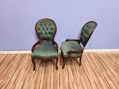 PAR DE SILLONES VICTORIANOS - comprar online