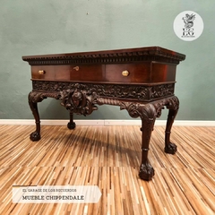 MUEBLE CONSOLA CHIPPENDALE