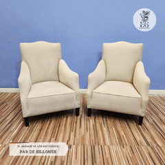 PAR DE SILLONES INDIVIDUALES