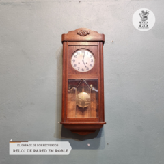 RELOJ DE PARED EN ROBLE