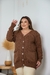 Cardigan Adriana Plus Size - Chicca Tricot