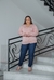 Casaco Plus Size Liso Angel Modal